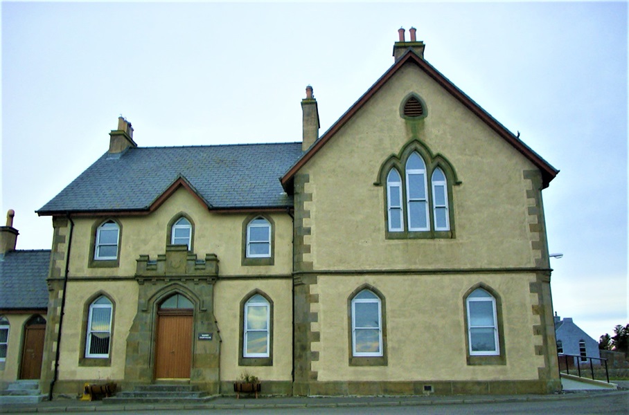 Exterior of the Lochmaddy Sheriff Court