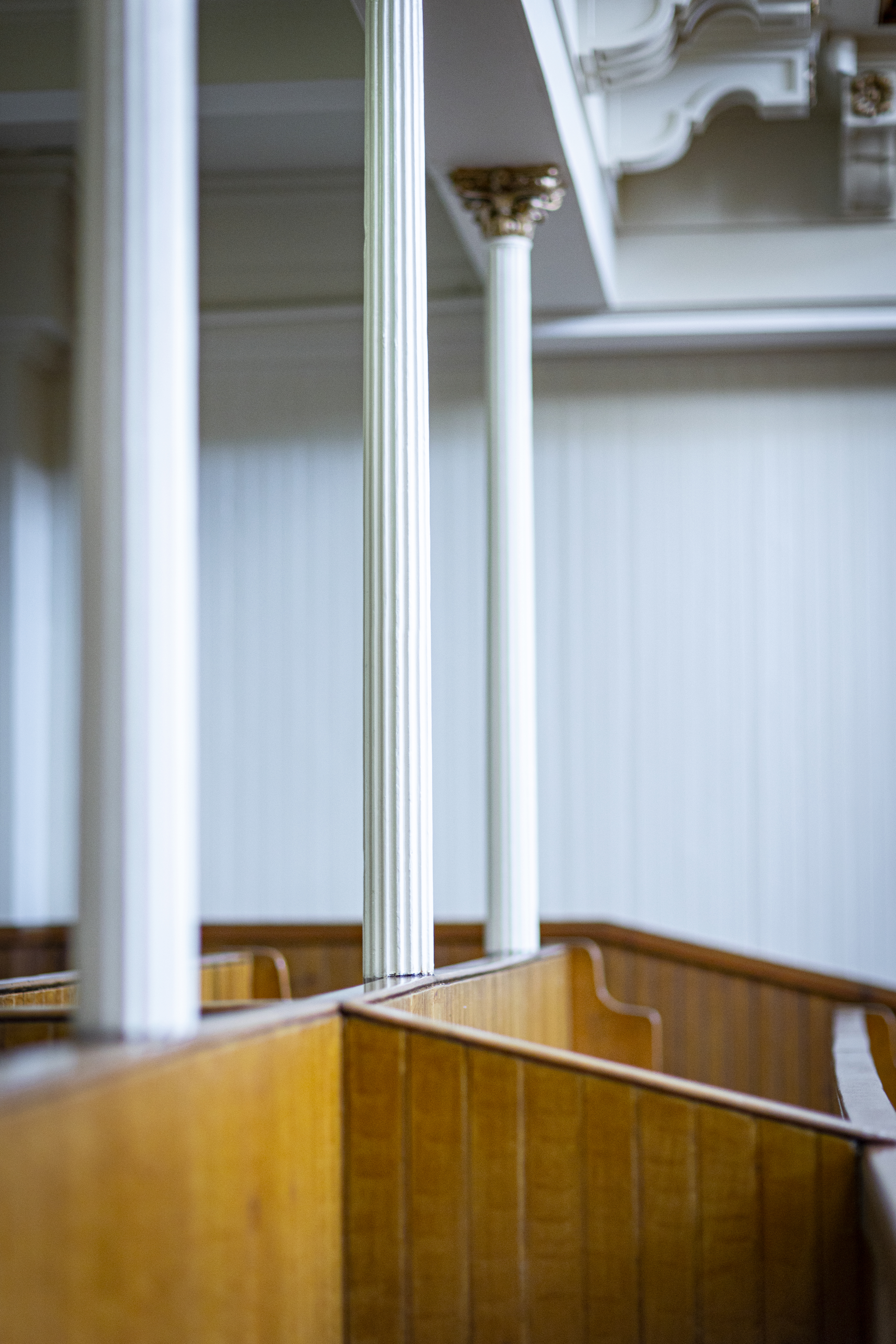 empty courtroom benches in Parliament House